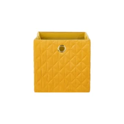 Clever Cube Quilted Velvet Insert - Yellow -Livora Home Shop 12932958 1714900282816698