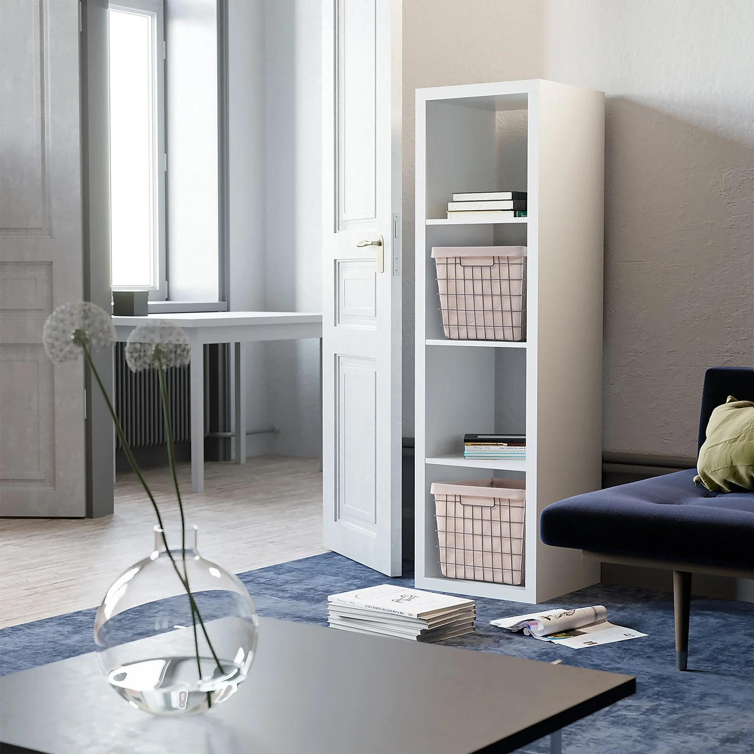 Clever Cube Wire Insert Charcoal Storage Basket 4 Clever Cube Wire Insert Charcoal Storage Basket - Image 2