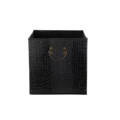 Clever Cube Mock Croc Insert - Black -Livora Home Shop 12932963 1124900282279689