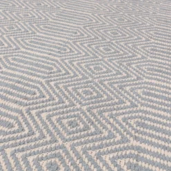 Country Geo Rug - Duck Egg - 120x170cm -Livora Home Shop 13112201 1994874880982509