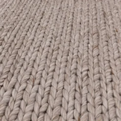 Plaited Wool Rug - Natrual - 160x230cm -Livora Home Shop 13112221 1784874882012061