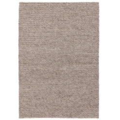Plaited Wool Rug - Natrual - 160x230cm