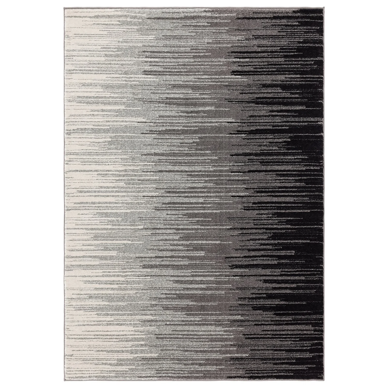 Parallel Stripe Rug - Grey - 120x170cm 3 Parallel Stripe Rug - Grey - 120x170cm