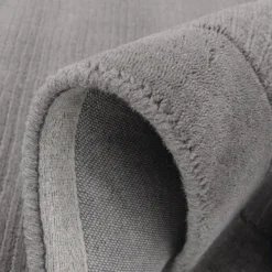 Wool Border Rug - Grey - 120x170cm -Livora Home Shop 13112230 1184874885922741