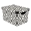 Curver Stockholm Aztec Deco Storage Box - Black & White 22L -Livora Home Shop 13148482 1934896660003573