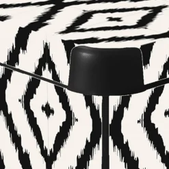 Curver Stockholm Aztec Deco Storage Box - Black & White 22L -Livora Home Shop 13148482 5084896660050727