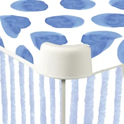 Curver Stockholm Coastal Deco Storage Box - Blue & White - 22L -Livora Home Shop 13169627 2604898511700329