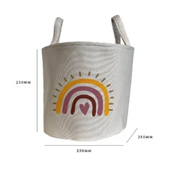 Flexi Storage Kids Small Storage Basket Rainbow -Livora Home Shop 13414764 8054943628936978