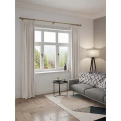 Rothley Baroque 25mm Pattern Orb Curtain Pole Finials (Pair) - Antique Brass -Livora Home Shop 13712255 6024976258017836