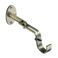 Extendable Curtain Pole With Cage Ball Finial - Brass -Livora Home Shop 13909289 4814987948277298