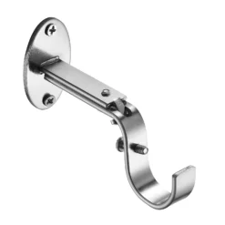 Extendable Curtain Pole With Crystal Finial - Steel -Livora Home Shop 13909293 1294987948547232