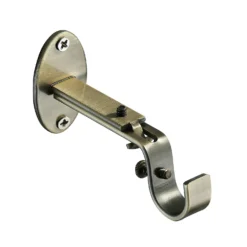 Extendable Curtain Pole With Stud Finial - Steel 16/19mm -Livora Home Shop 13909331 6814987948578948