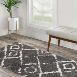 Deluxe Berber Runner - Charcoal - 67x180cm -Livora Home Shop 13994155 8945003706481680