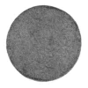 Relay Circular Rug - Dark Grey - 133cm -Livora Home Shop 14015859 1205052680095371
