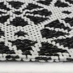 Recycled Cotton Starburst Rug - Monochrome - 100x150cm 11 Recycled Cotton Starburst Rug - Monochrome - 100x150cm -Livora Home Shop 14015881 1715006093945682