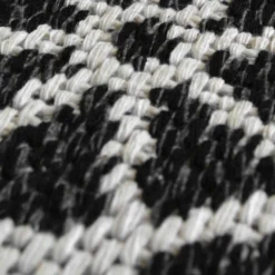 Recycled Cotton Starburst Rug - Monochrome - 100x150cm 10 Recycled Cotton Starburst Rug - Monochrome - 100x150cm -Livora Home Shop 14015881 8835006093870649