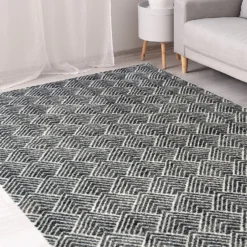 Neptune Recycled Geometric Rug - 120x170cm -Livora Home Shop 14015888 2095006092552113