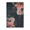 Opal Dark Floral Rug - 100x150cm