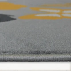 Butterfly Rug - Grey & Ochre - 120x170cm -Livora Home Shop 14015949 6735006085570090