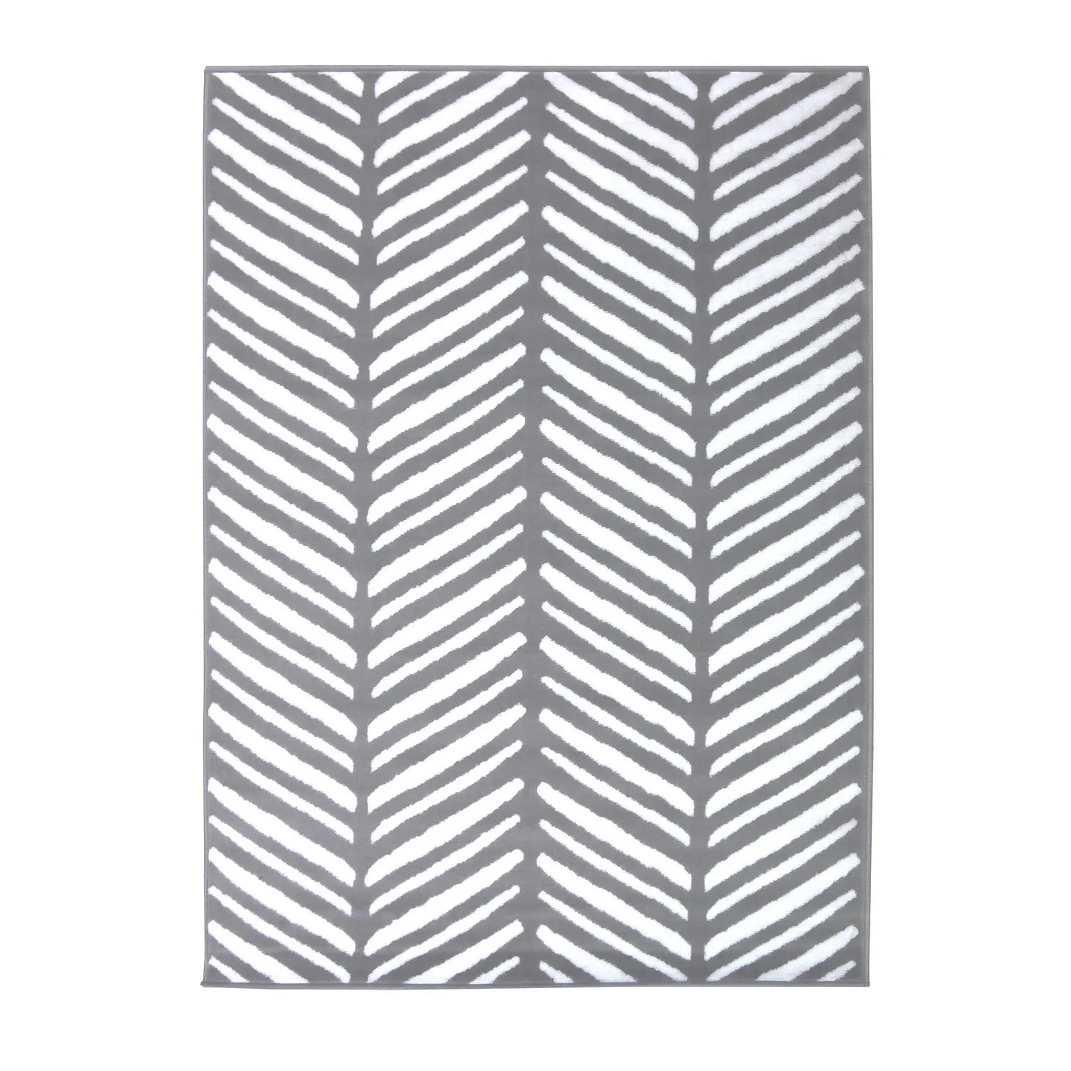 Herringbone Rug - Silver - 160x230cm 3 Herringbone Rug - Silver - 160x230cm