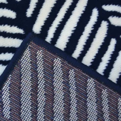 Herringbone Rug - Navy - 160x230cm -Livora Home Shop 14015964 1915006091992625