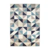 Creation Venus Geometric Rug - Teal - 160x230cm -Livora Home Shop 14015967 1255006086607394