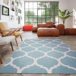 Creation Venus Rug - Teal - 120/170 8 Creation Venus Rug - Teal - 120/170 -Livora Home Shop 14015973 1125006086667397