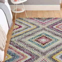 Villa Tribal Rug - Multicoloured - 160x230cm -Livora Home Shop 14015977 6525006092468638