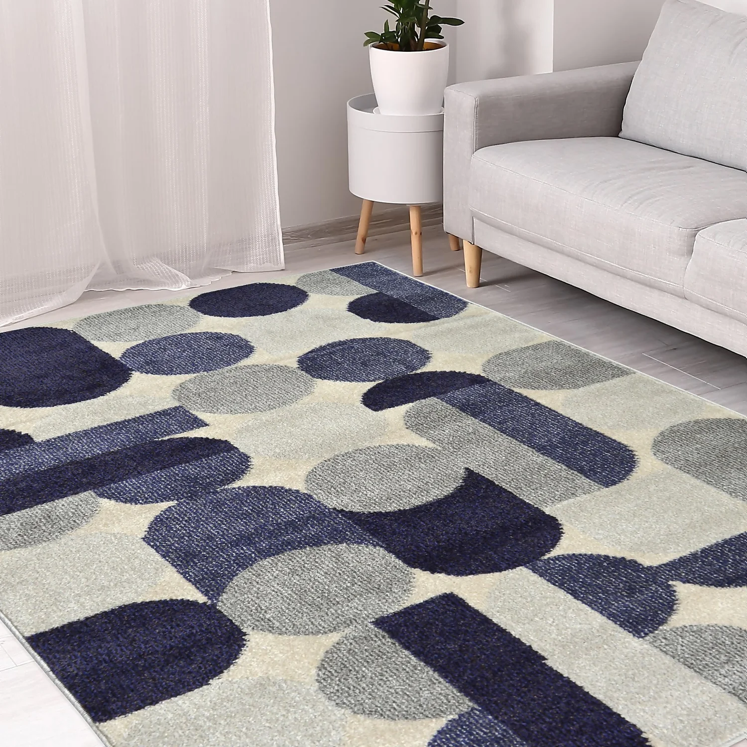 Villa Concept Rug - Navy - 160x230cm 7 Villa Concept Rug - Navy - 160x230cm - Image 5
