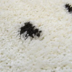 Snug Spotty Rug - Monochrome - 120x170cm -Livora Home Shop 14016023 8685006093641767