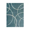Snug Bubbles Rug - Blue & Ivory - 120x170cm -Livora Home Shop 14016030 1815006094105006