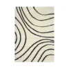 Snug Isobar Rug - Ivory & Black - 120x170cm -Livora Home Shop 14016040 1885006087782119