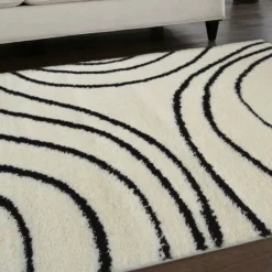 Snug Isobar Rug - Ivory & Black - 160x230cm -Livora Home Shop 14016042 1595006090677731