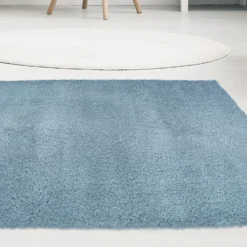 Snug Plain Rug - Denim - 120x170cm -Livora Home Shop 14016043 1805006089950996