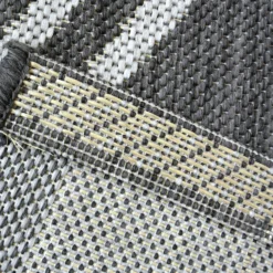 County Diamonds Indoor/Outdoor Rug - Silver - 160x230cm -Livora Home Shop 14016059 1625006087504502