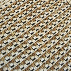 Denver Border Indoor/Outdoor Rug - Latte - 80x200cm -Livora Home Shop 14016071 7135006092563711