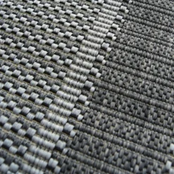 Denver Border Indoor/Outdoor Rug - Grey - 200x290cm -Livora Home Shop 14016079 2045006088111810