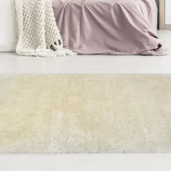 Soft Washable Rug - Ivory - 100x150cm -Livora Home Shop 14016082 1115006092278180
