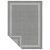 Duo Weave Indoor/Outdoor Rug - Silver - 120x170cm
