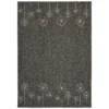 Geneva Washable Rug - Lead & Sand - 80x140cm -Livora Home Shop 14016704 5015002672073775