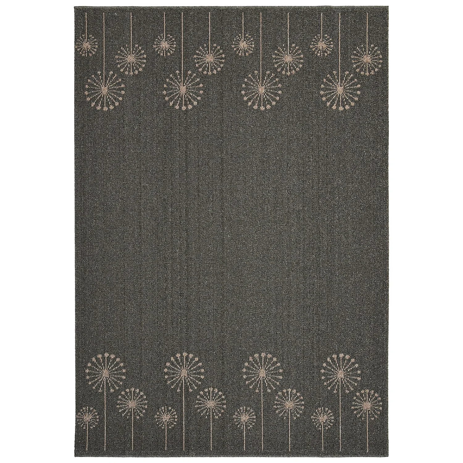 Geneva Washable Rug - Lead & Sand - 80x140cm 3 Geneva Washable Rug - Lead & Sand - 80x140cm