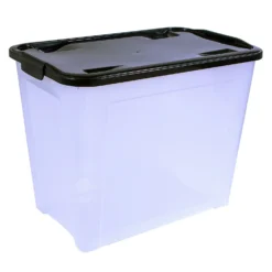 Tontarelli 80L Storage Box With Clip Lid
