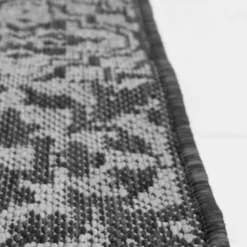 Indoor Outdoor Tile Rug - Grey - 100x150cm -Livora Home Shop 14758875 2295053510826031