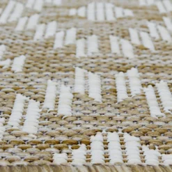 Indoor Outdoor Geo Rug - Natural - 120x170cm -Livora Home Shop 14758888 1195053511631024