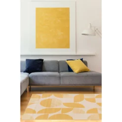 Geometric Rug - Ochre - 120x170cm -Livora Home Shop 14758903 6685053508079417