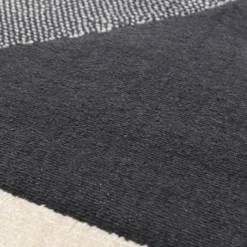 Retro Circle Rug - Monochrome - 160x230cm -Livora Home Shop 14758914 1065053510773843