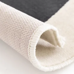 Retro Circle Rug - Monochrome - 160x230cm -Livora Home Shop 14758914 5895053511171718